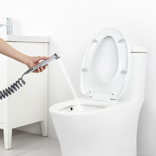 Submarine toilet companion spray gun set Blue